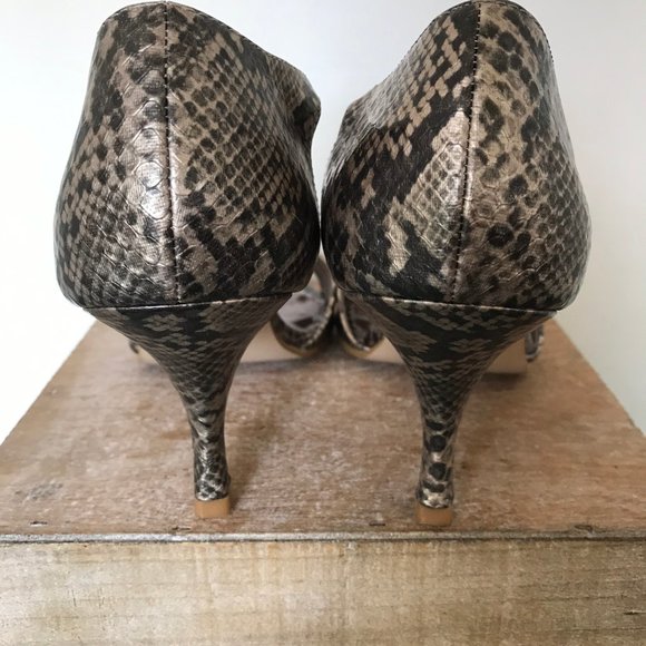 Rampage Phyron Snakeskin Heels - Picture 6 of 7